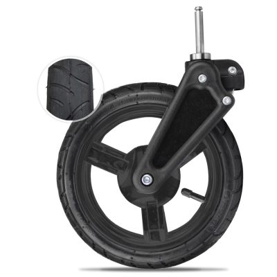 Schwenkrad vorne (komplett) - anthrazit