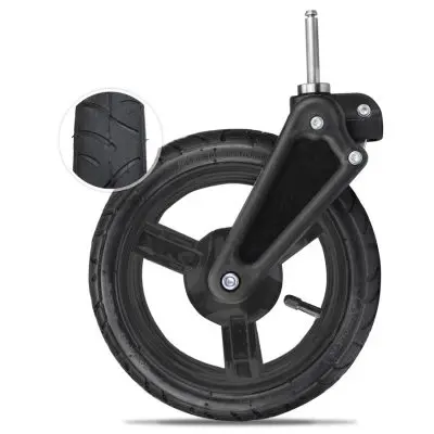 Schwenkrad vorne (komplett) - anthrazit